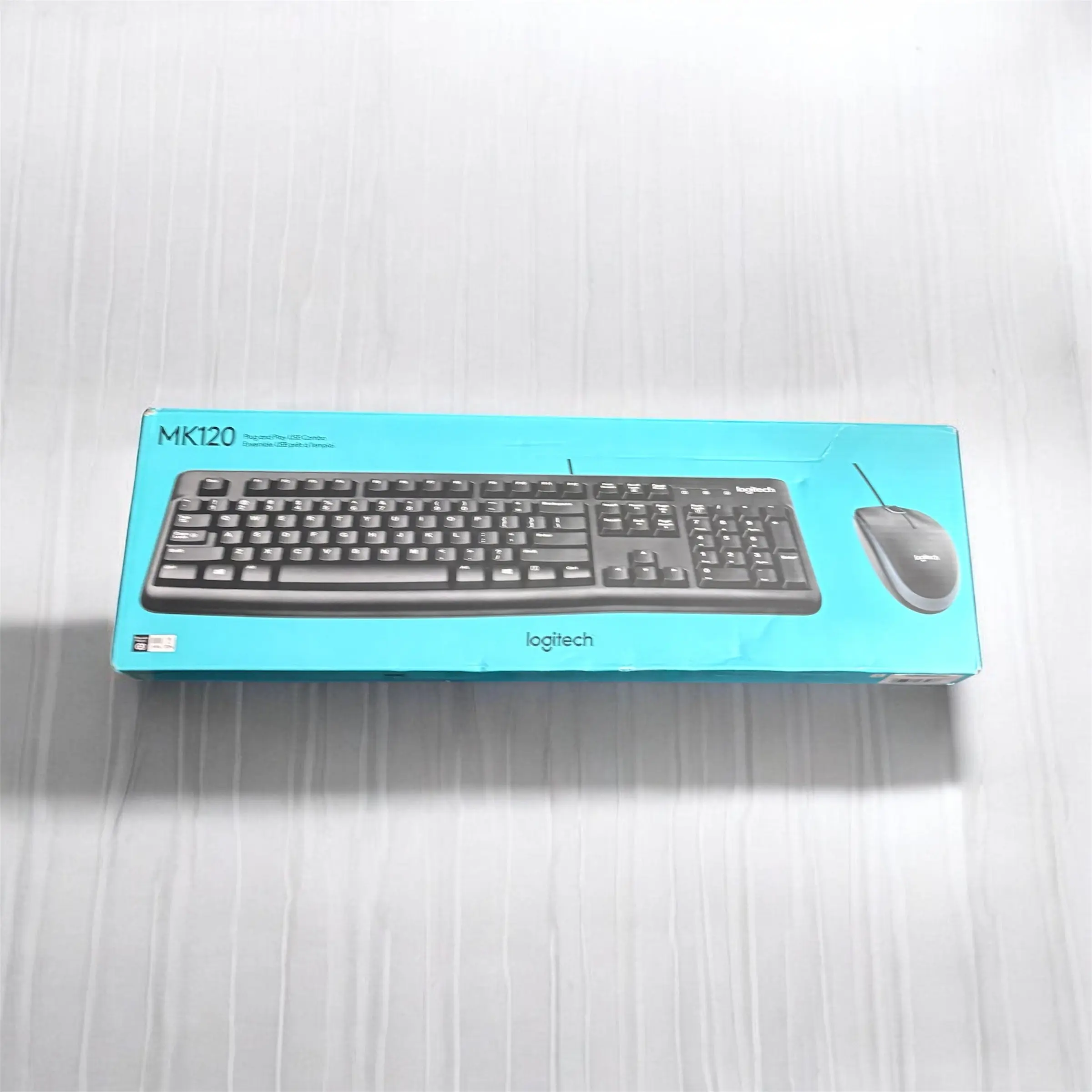 Logitech MK120 wired keyboard and mouse combo custom