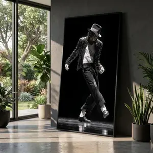Unframe Michael Jackson Sparkling Jacket Close-Up Performance Art