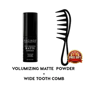 Volumizing Matte Powder with Wide Tooth Flex
