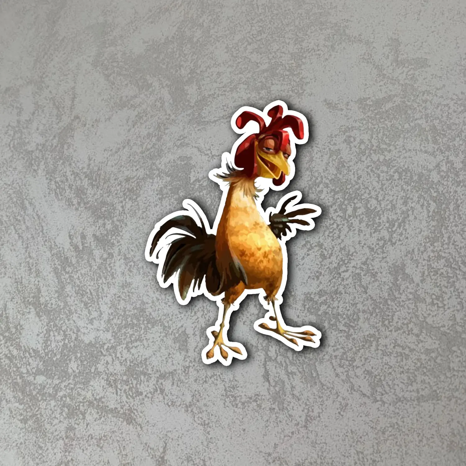 Autocollant Chicken Joe Funny Chicken Sticker Cute Cartoon Vinyl Sticker Waterproof Laptop Car Phone Decal Meme Aesthetic Gift