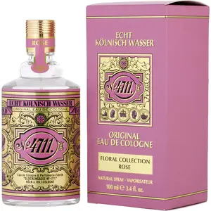 4711 Floral Collection Rose Cologne, Unisex Fragrance for Beauty & Personal Care Use