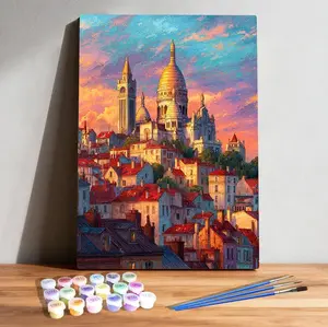 Montmartre hill Paint by Numbers Kit