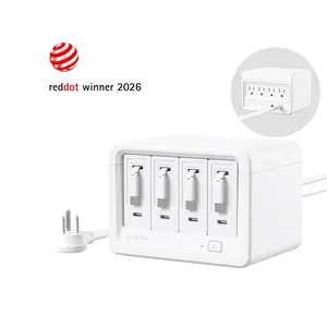 Gitryin Desktop Charging Station 12-in-1 for Multiple Devices Efficient and Convenient Design with Usb A Ports for Smartphone & Cellphone Wireless Usb Rechargeable Charger summerwins