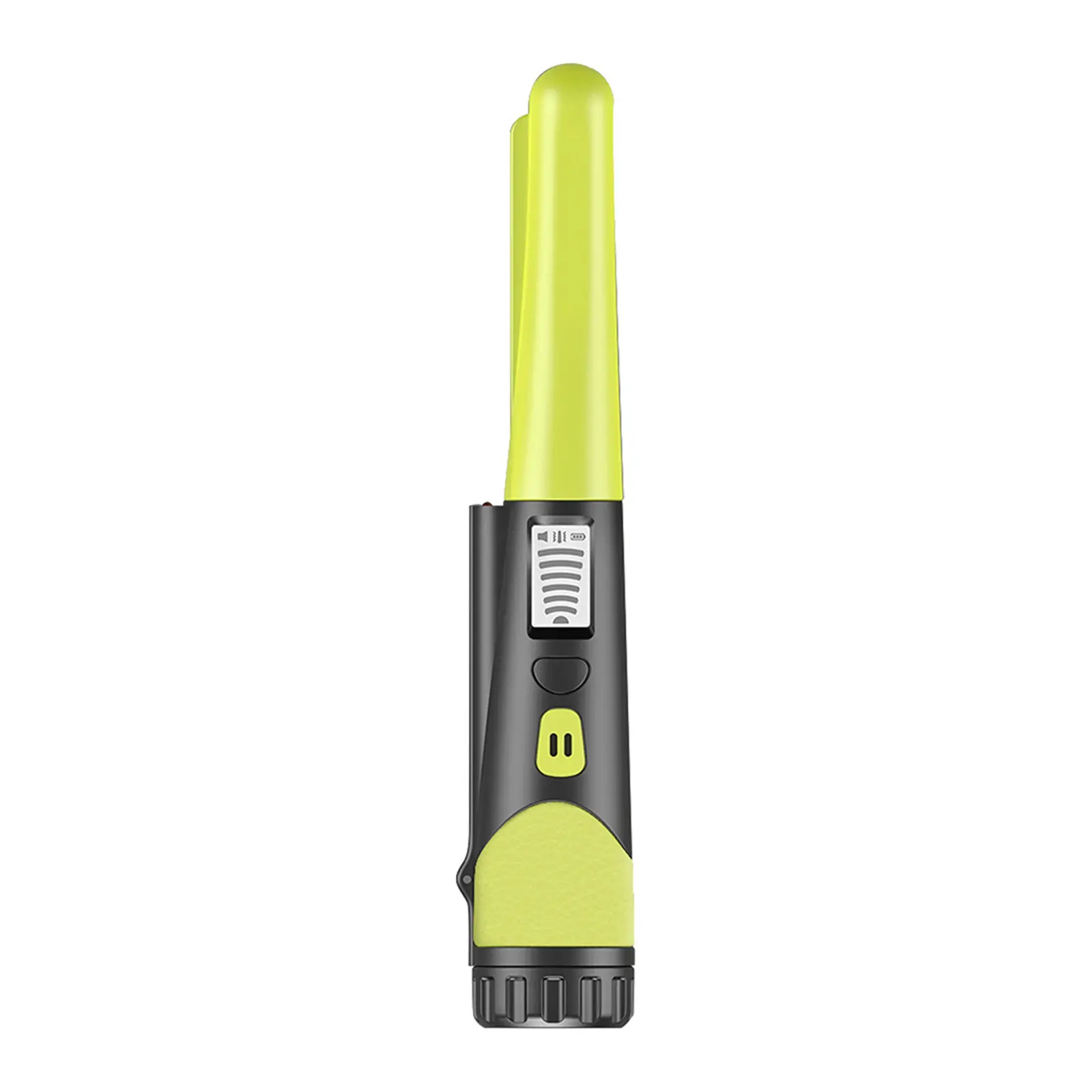 Handheld Metal Detector Pinpointer - High-Sensitivity 360° Scanning Garden Tool with LCD Display, Metal Body, Automatic Alarm, Vibration Alerts, Easy Operation, Portable for Sand, Lawn