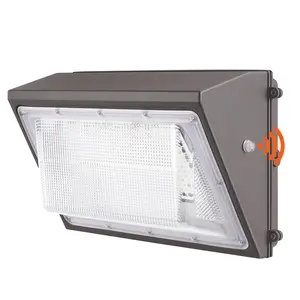 【Summervibes】VEVOR LED Wall Pack Lights,  , 120W 11000LM, 5000K Commercial Outdoor Lights Security Lighting Fixture, with Intelligent Light Sensing 240 LED beads Energy Saving for Garages Yards, IP65 Waterproof