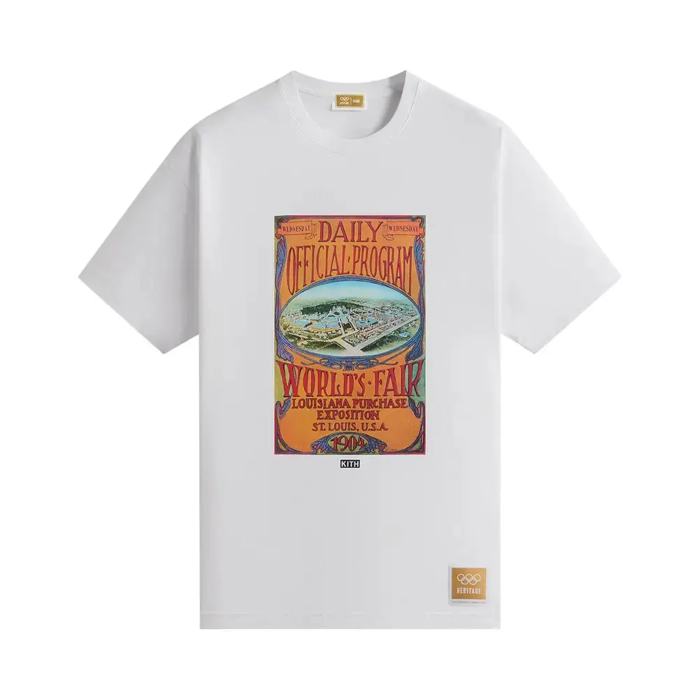Kith Olympics Heritage St. Louis 1904 Vintage Tee (White)