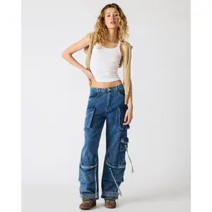 Steve Madden DUO MEDIUM DENIM PANT