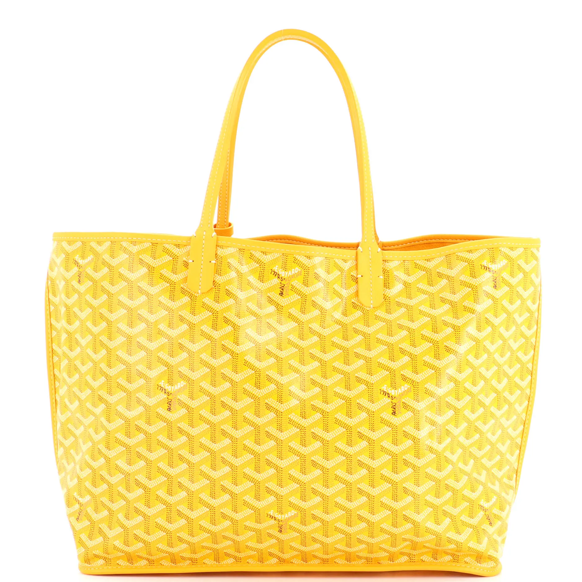 Pre-owned Goyard Canvas Coated Tote Bags REBAG Anjou Reversible Tote Coated Canvas PM by Rebag