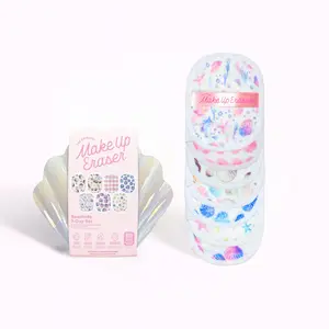 Seashells 7-Day Set - Erase Makeup with JUST WATER, Reusable & Machine Washable Makeup Remover