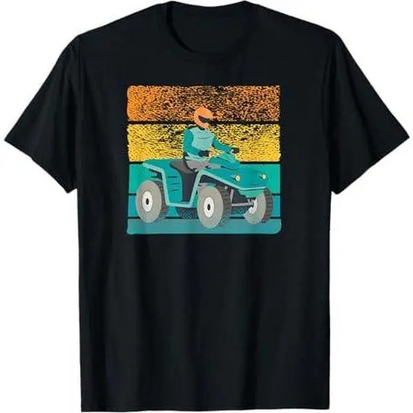 Quad riding ATV quad biker quads racing bike Tour quad T-Shirt