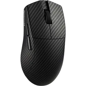 M916 Plus Carbon Fiber Tri-Mode Gaming , 49G Ultra-Light 45K DPI  w/  Grip Build, Full Programmable Buttons, Software Supports DIY Keybinds & DPI