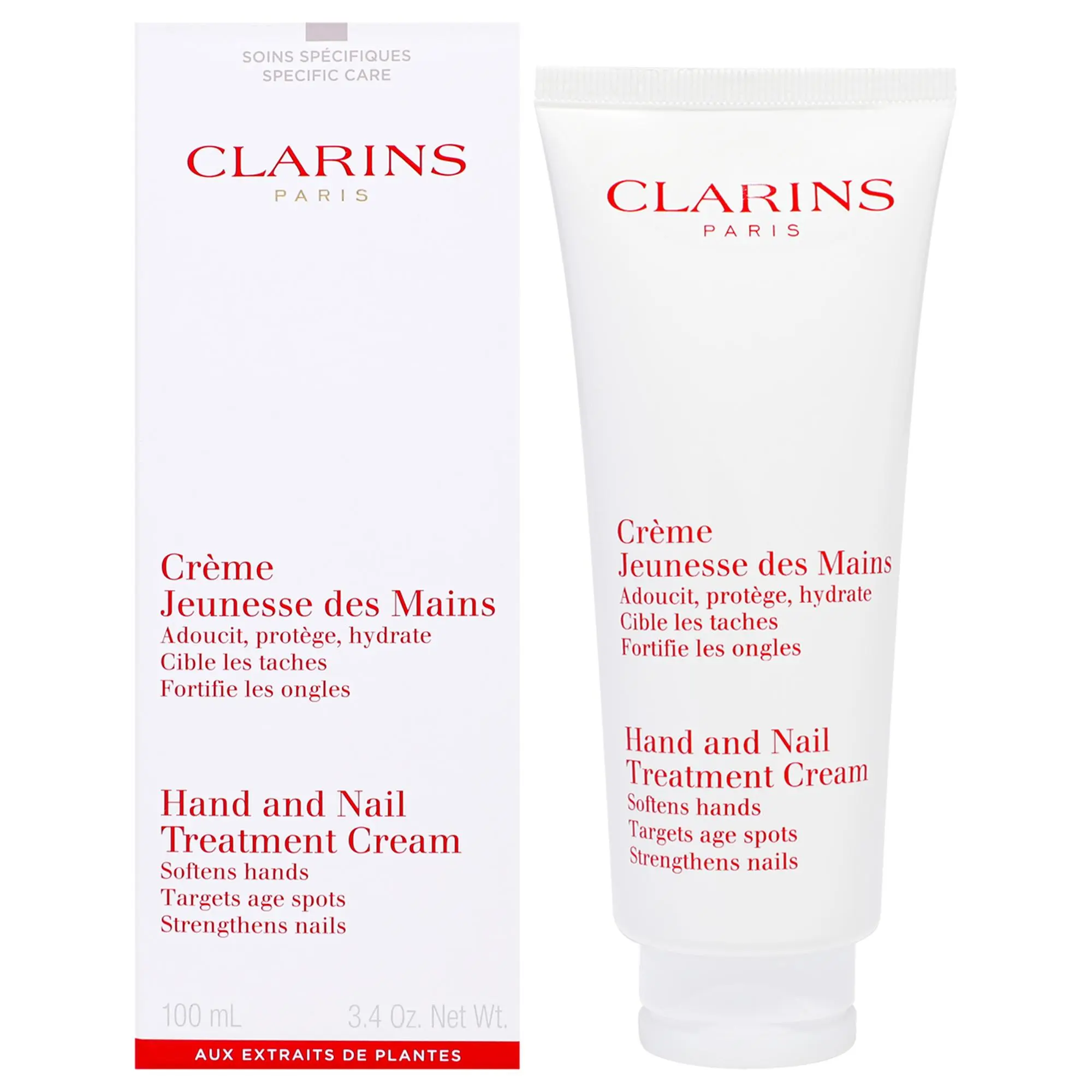 Clarins Unisex Daily Hand and Nail Treatment Cream - 3.4 fl oz