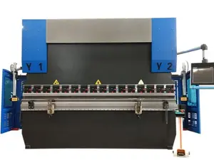 High Accuracy 6+1 Axis CNC Bending Machine, 125T 3200 mm DA66T Hydraulic Press Brake for 4 MM 2MM Carbon Stainless Steel Forming