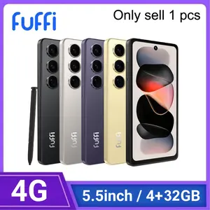 Fuffi Smartphone 5.5 Inch 4GB RAM 32GB Storage, Dual Sim Card Slot, 5w Power Consumption, Android Os, Type-C Cable, Quad-Core Processor