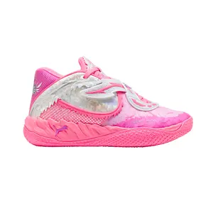 PUMA Mens X Lamelo Ball Mb.05 World Tour Basketball Sneakers Shoes - Pink