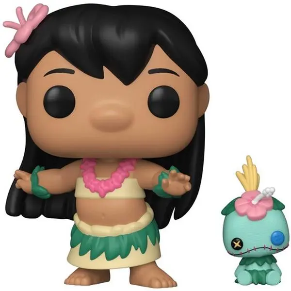 Funko POP! & Buddy: Lilo & Stitch - Hula Lilo with Scrump  [COLLECTIBLES] Vinyl figurine/statue, Collectible