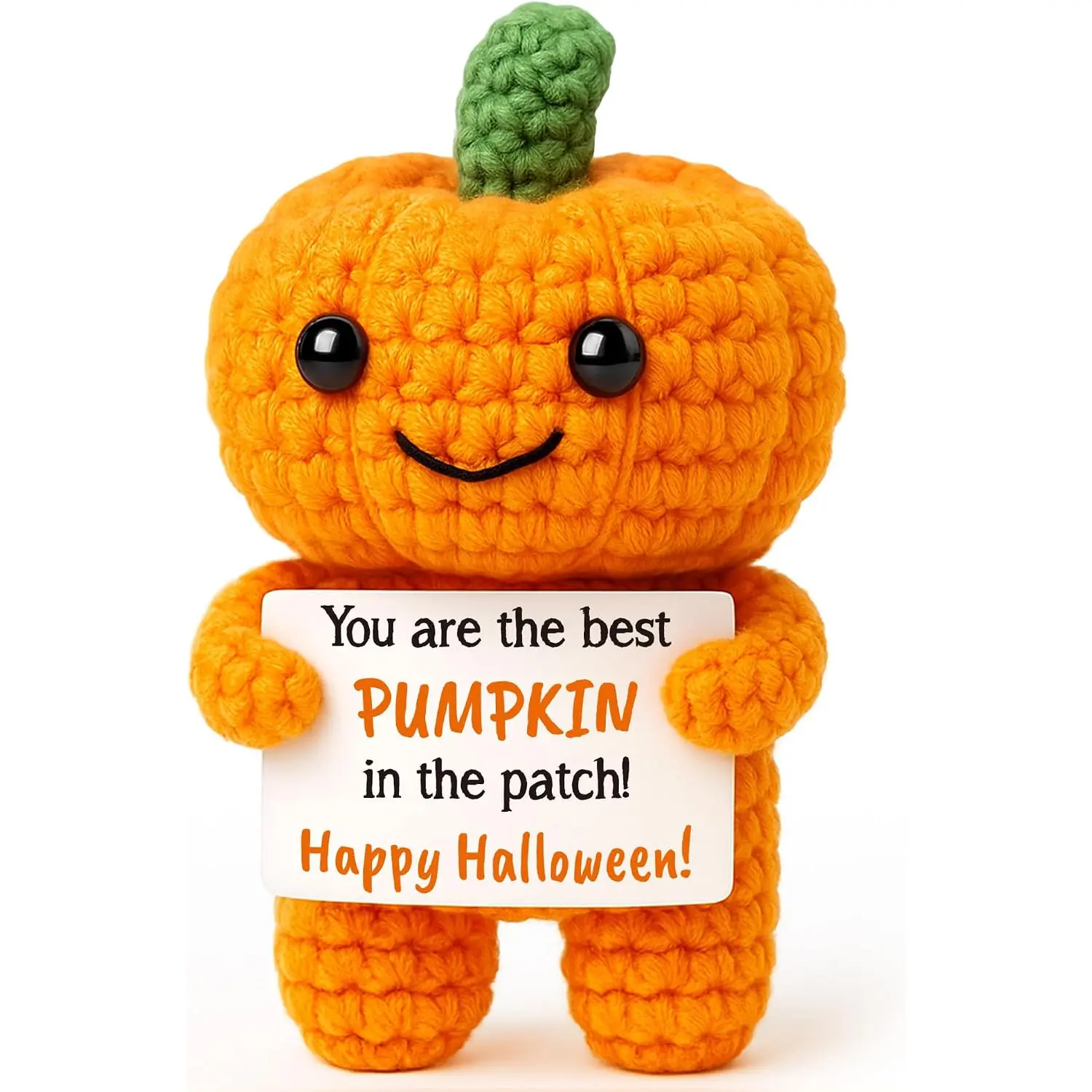Mini Pumpkin Decor Halloween Boo Basket Stuffers Gifts for Women Men Spooky Basket Stuffers Halloween Indoor Decoration for Him Her Adult Teens Thanksgiving Decoration Handmade Crochet Pumpkin Baskets
