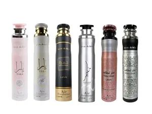 (6pc Bundle Pack) Yara + Yara Moi + Khamrah + Maahir Legacy + Fakhar Man + Fakhar Women Air Freshener by Lattafa, 300ml