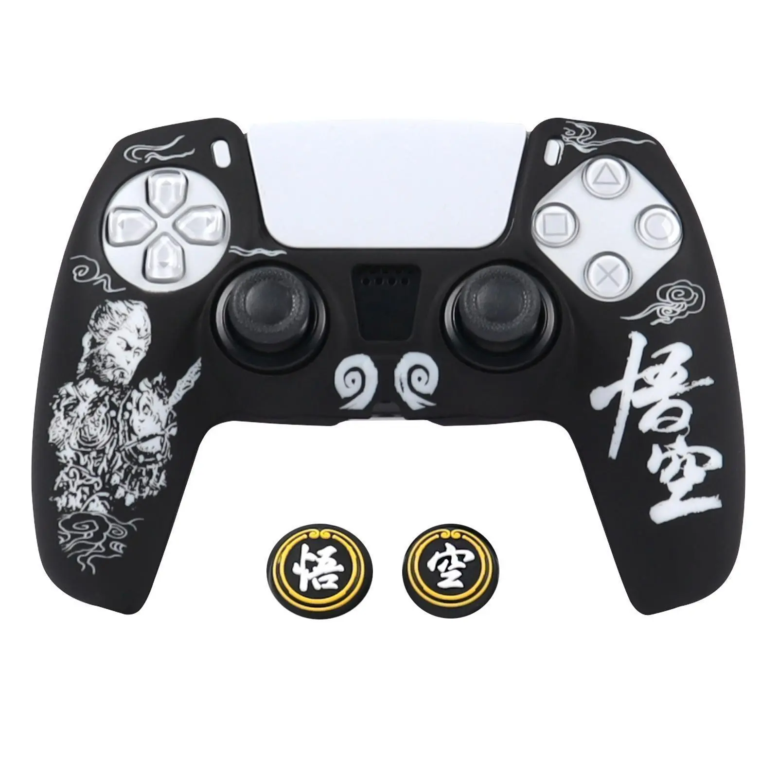 Soft Silicone Protective Case Cover For Playstation 5 Controller Skin Gamepad Games Accessories For PS5 Control Console Accessories Gaming Console Accessories Gaming Items