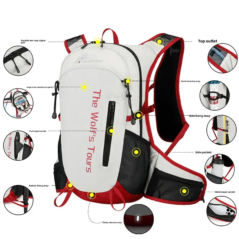 Convertible Lightweight Nylon Sports Backpack - Multi-Functional Duffel Bag for Gym, Hiking, Outdoor Activities, Backpacks