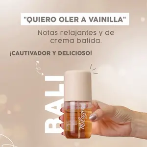 Milagros Bali Body and Hair Lotion 120ML - Relaxing Vanilla Notes & Whipped Cream Scent - Captivating & Delicious