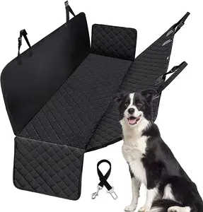 Dog Car Seat Cover for Back Seat Waterproof Dog Car Hammock Protects Your Vehicle from Scratches, Hair, and Dirt Easy to Install & Clean Oxford Machine Washable Universal Fit Pet Seat Cover