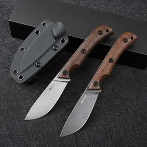 SDOKEDC Knives DC53 Steel Fixed Blade Knife Micarta Handle with kydex sheath for Men EDC Outdoor Camping Survival