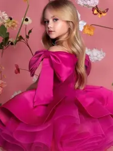 Girls Wedding Party Tutu Dress Evening Formal Dress Kids Dress For Girls Flower Birthday Ball Gown Party Gowns