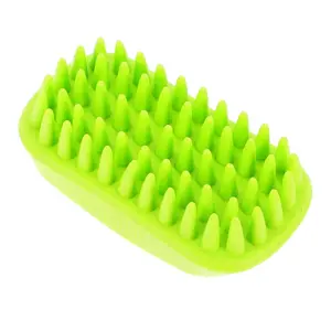 Pet Massage Brush for Shedding Fur, Hot Selling Pet Bathing Brush, Soft Tpe Cleaning Tool, Beauty Comb for Pets