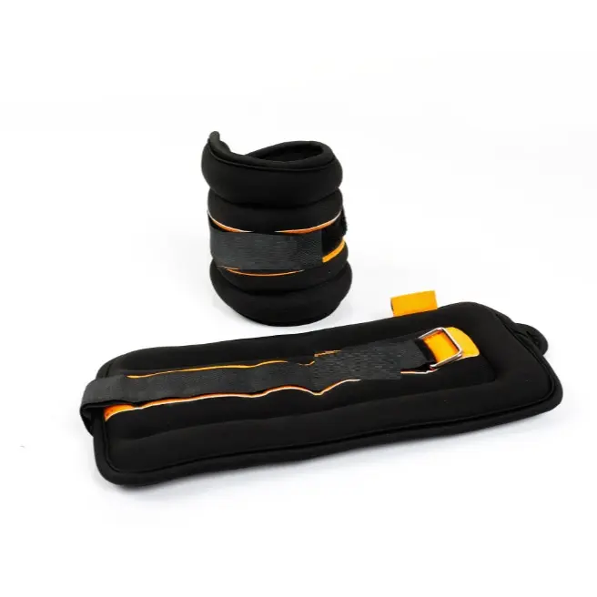 Compact 5lb Pair of Fitness Weights – Ankle & Wrist Support, Adjustable