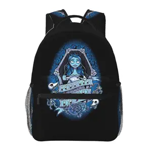 Large capacity Corpes bride Travel Backpack Sturdy Laptop Corpes bride stuff Carry On Backpacks Corpse bride Anime Backpack Cute Cartoon Funny Casual Daypack  Business Work Bag for Back to School, anniversary and holiday gift