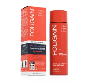 FOLIGAIN® Triple Action Shampoo For Thinning Hair For Men with 2% TRIOXIDIL®
