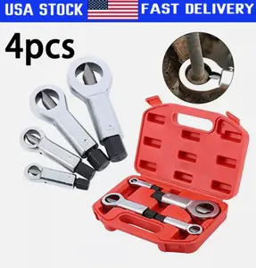 4Pcs Nut Bolt Splitter Rusted Broken Nut Breaker Remover Removal Tool 9-27mm US