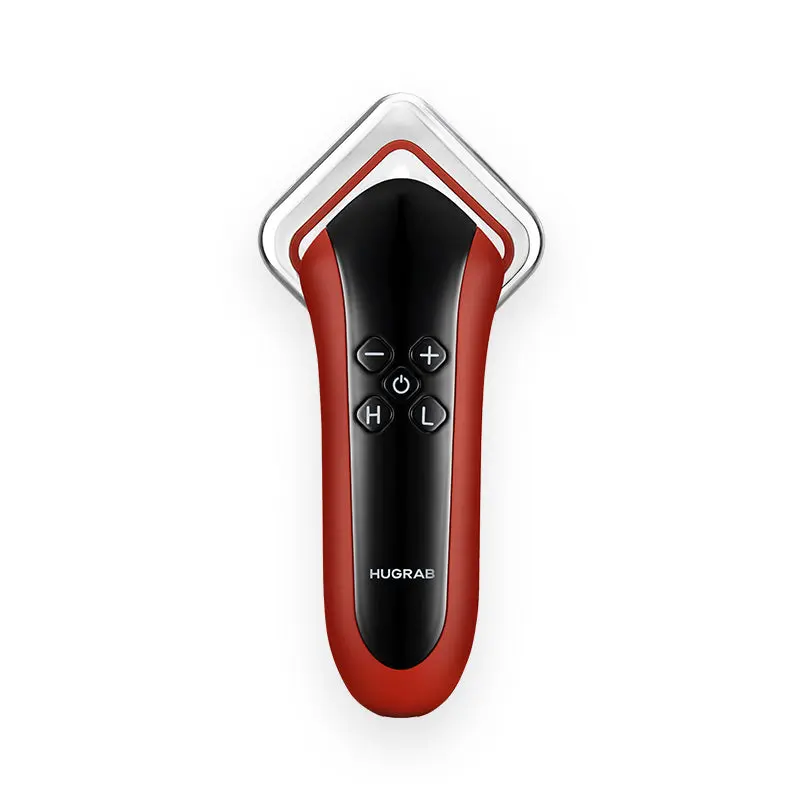Hugrab LEEDS LINE V2 5-in-1 Facial & Body Skin Tightening Machine, with Heat & Light Care, Enhanced Absorption, Lifting, Firming, at-Home Cosmetic Massager