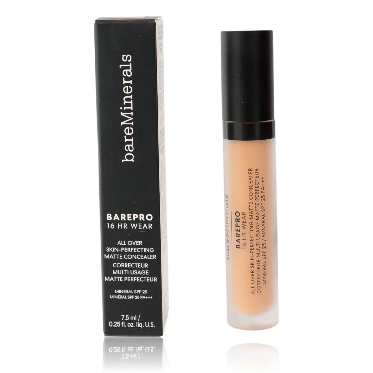Bare Minerals BarePro 16 Hr Wear .25 Matte Concealer SPF 25 - Medium 300 Neutral, Cosmetic, Longwear, Makeup, Sun Protection