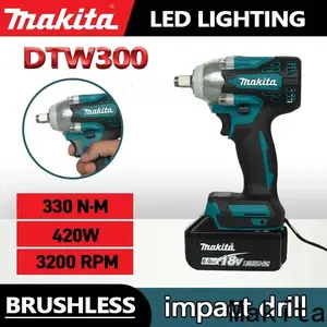 MAKITA DTW300Z Brushless lithium battery impact wrench Electric wrench 18V bare machine without battery