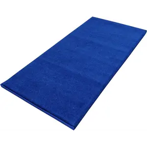 Tumbl Trak Fitness Mat Plus, 2FT x 5FT x 1-3/8IN, Blue Carpet (BAM-25CARPET)