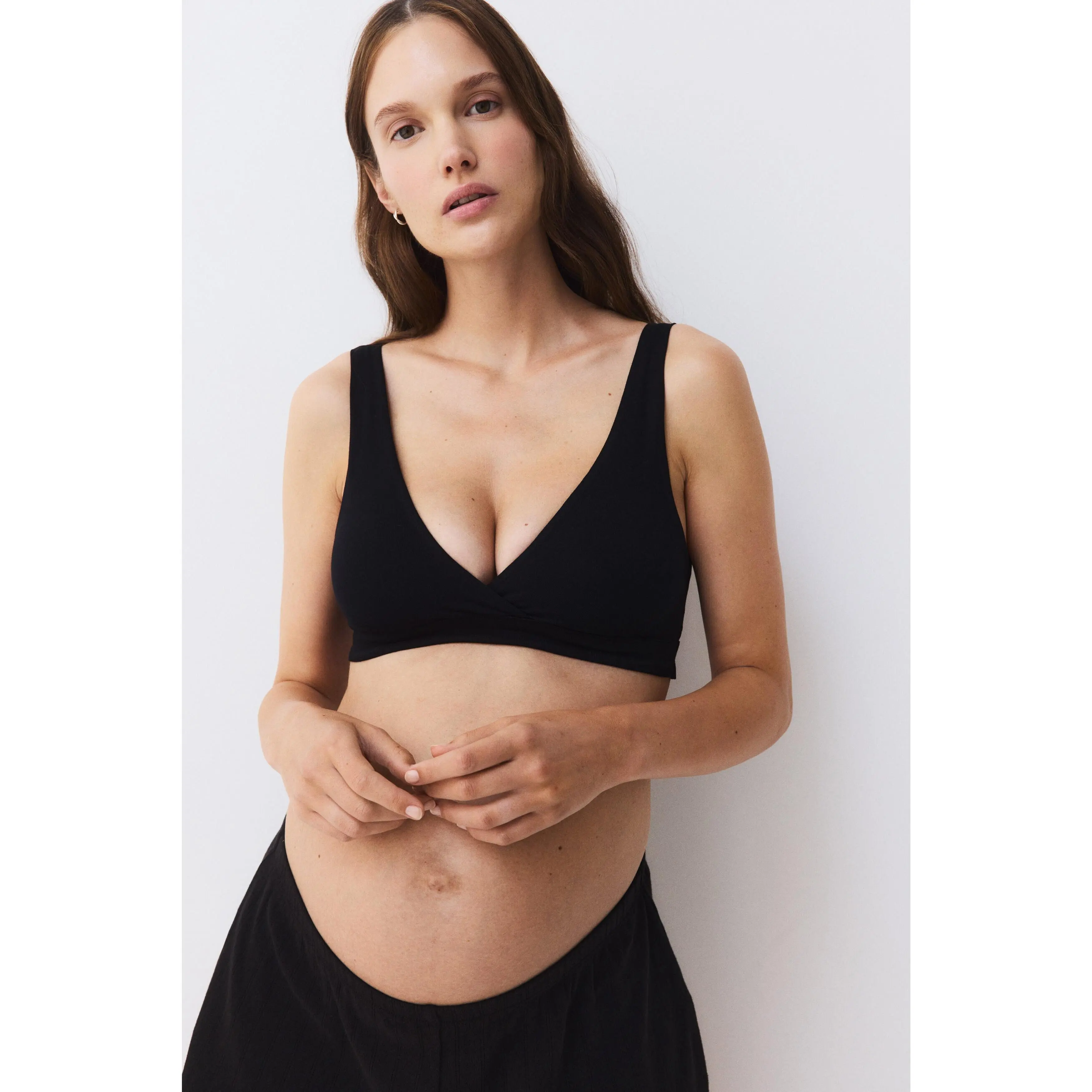 H&M MAMA 2-pack cotton nursing bras