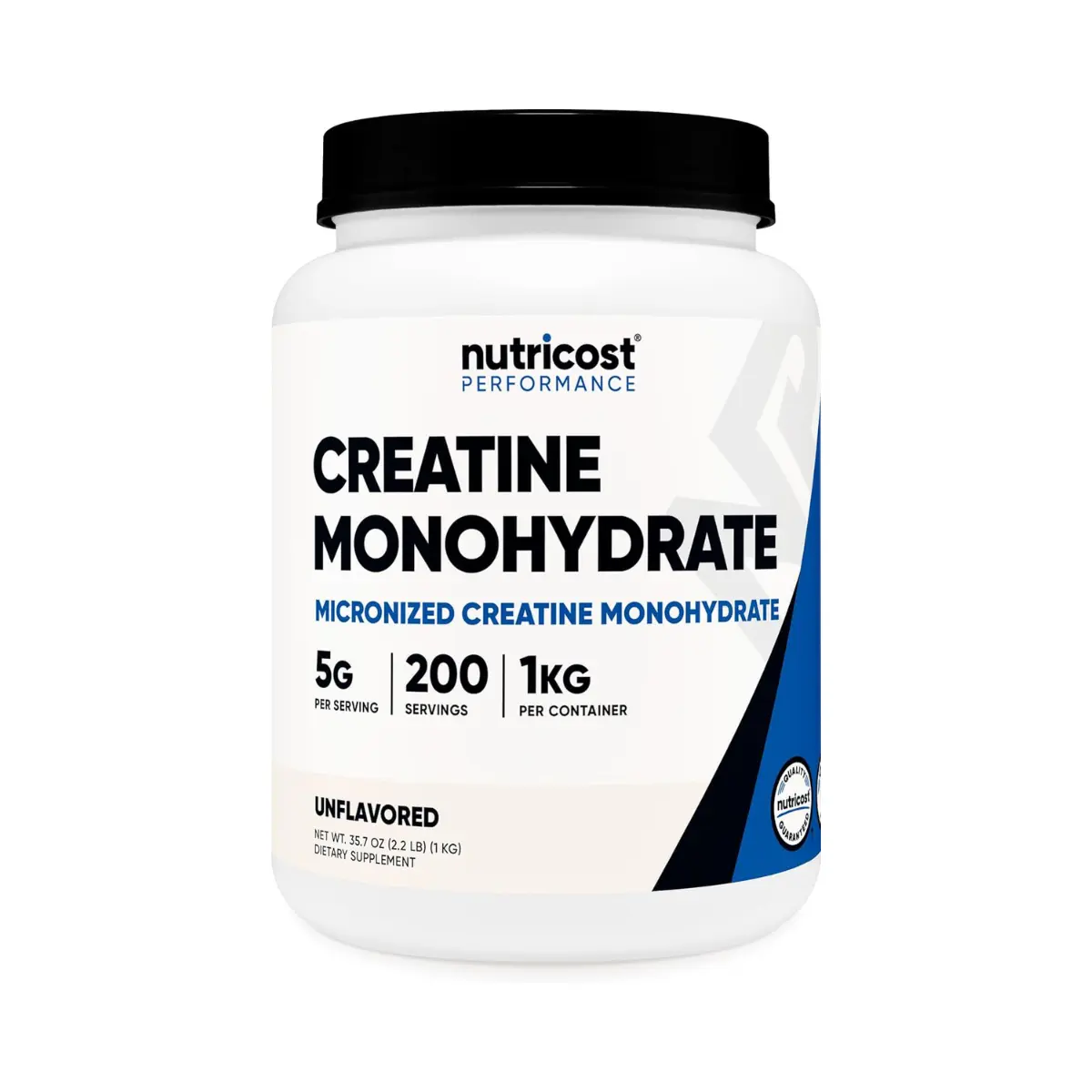 Nutricost Creatine Monohydrate Micronized Powder (1 KG) - Pure Creatine Monohydrate