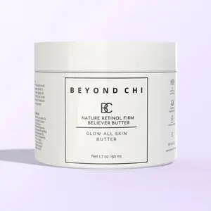 BEYOND CHI Nature Retinol Firm Believer Butter 17 oz - Moisturizer for Radiant Skin, Skincare, Comfort & Skin Repair