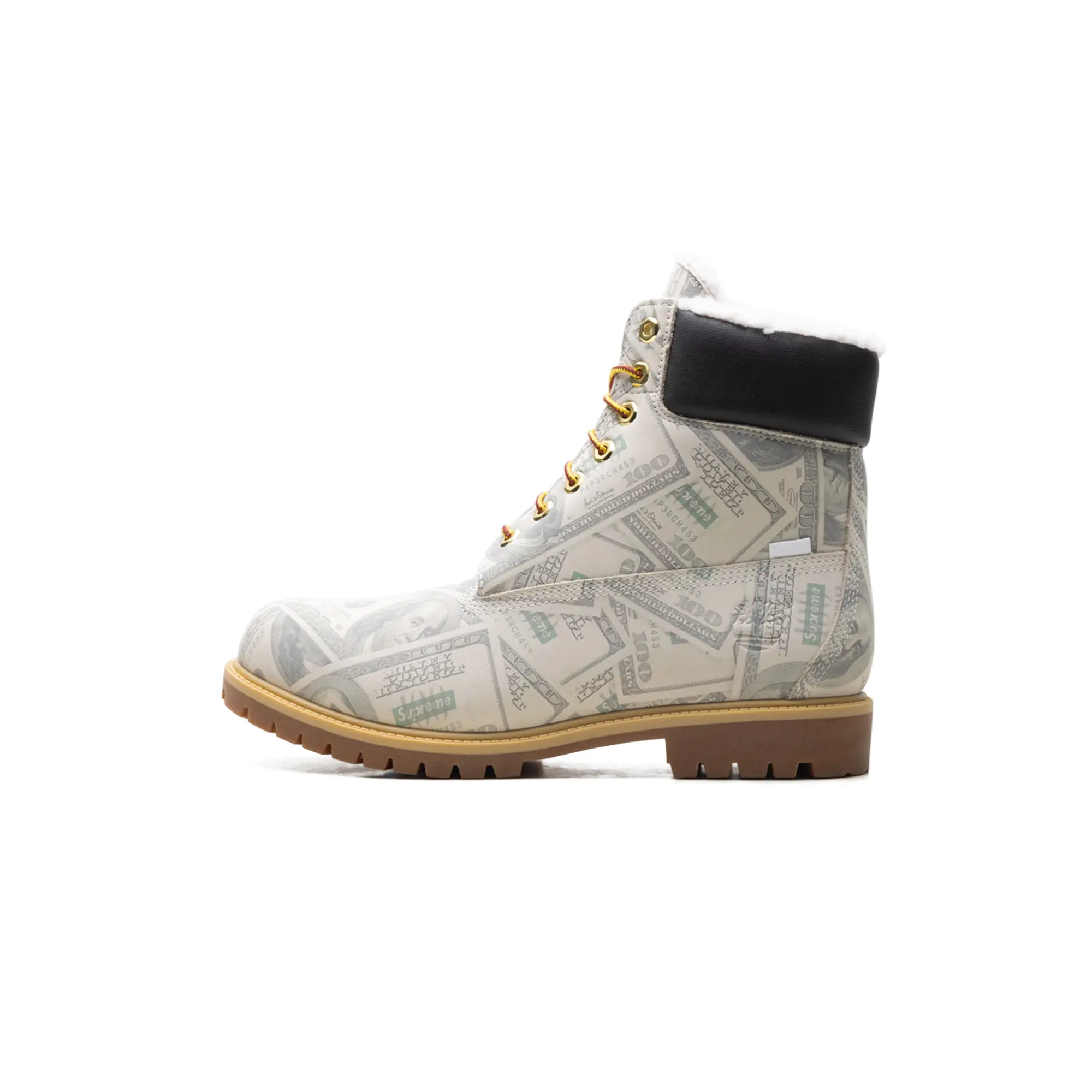 Timberland 6" Premium Waterproof Boot "Supreme x MM6 Maison Margiela $100 Bills" TB0A5NG5ALP