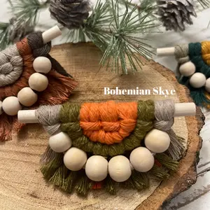 Macrame Car Vent Clip Oil Diffuser - Holiday Gift Idea car air freshener