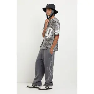 Pacsun Men's Tribal Fleece Baggy Sweatpants