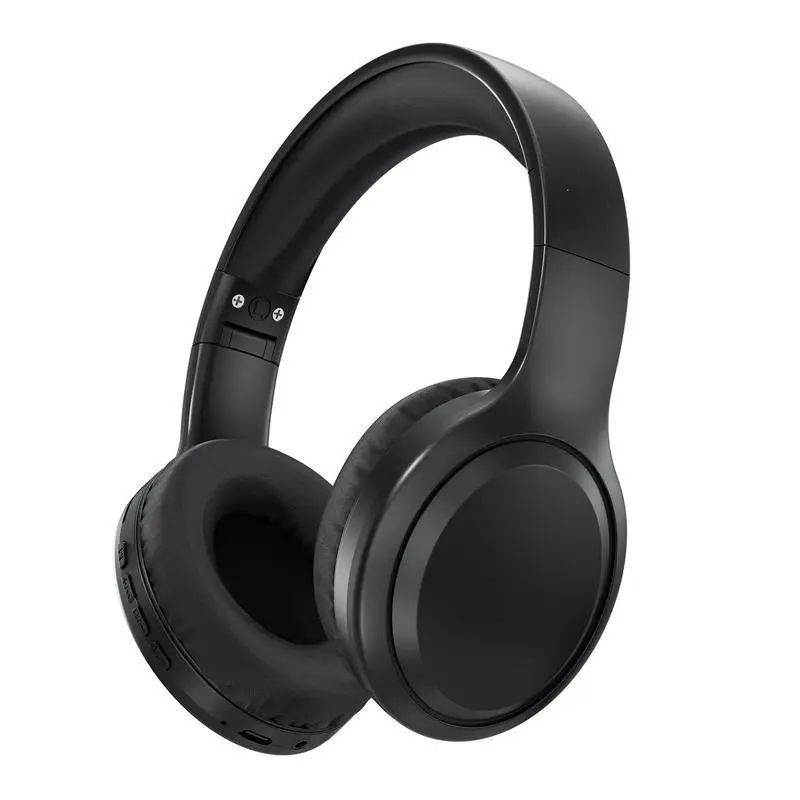 MOKATA DR-03 Foldable Over-Ear Wireless Headphones - Active Noise Cancellation, Bluetooth Connectivity, Adjustable Hands-Free Mic, 12H Battery, IPX5 Water Resistant, Cushioned Padding, Audio Device for PC, Travel