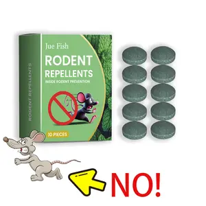 Jue-Fish Mouse Repellent Pill Organic Essence Oil Home Indoor Outdoor Repellent Rodent Mouse Killer Black Friday Free Shipping