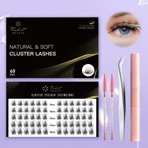Radiant Beauty - Premium Cluster Lashes (60pcs) Eyelashes Makeup