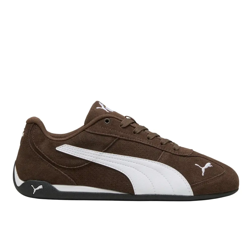 PUMA Mens Replicatch Suede Lace Up Sneakers Shoes Casual - Brown