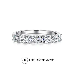【#02】（7 Princess）Synthetic Moissanite  Fashion Jewelry Ring
