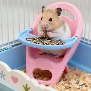 Cute Hamster Dining Chair /High Chair | For Hamsters, Guinea Pigs, Sugar Gliders | Small Pet Photo Props | Small Pet Accessories