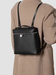 Women's Soft Leather Backpack Bag, Casual Daypack, Large Capacity Travel Shoulder Bag, Stylish Handbag for Daily Use & Vacation